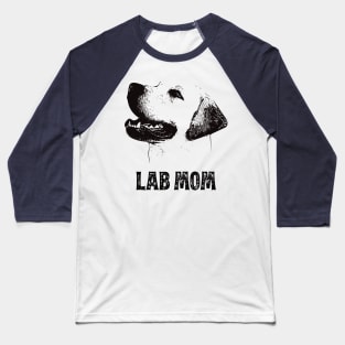 Lab Mom - Labrador Retriever Mom Baseball T-Shirt